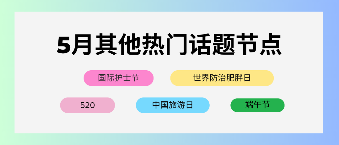 邁入年中，這三個(gè)品牌話題不可少|(zhì) 公關(guān)月歷